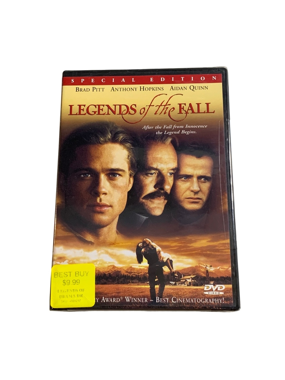 Legends of the Fall DVD Special Edition Widescreen Drama Romance Brad Pitt NEW